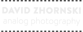 David Zhornski, photographie argentique Logo